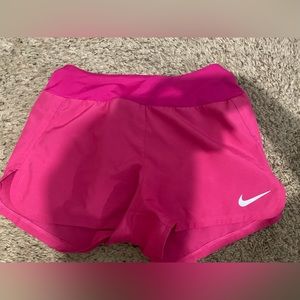 Nike shorts hot pink